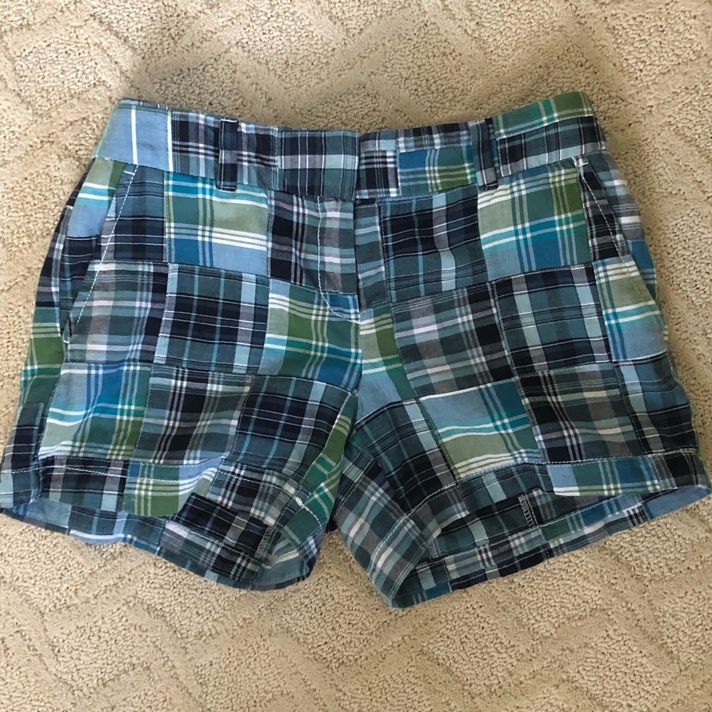 Ann Taylor Loft Plaid Shorts